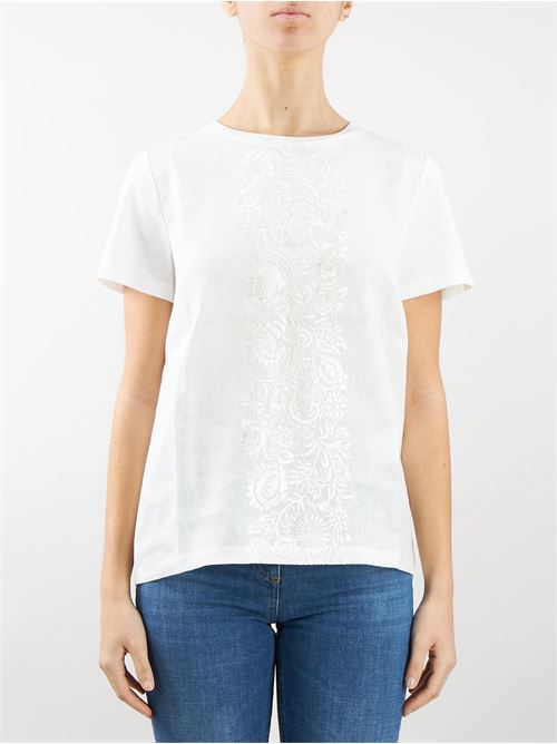 T-shirt with embroidery Max Mara Weekend MAX MARA WEEKEND | Blouse | MAGNO2